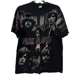 VTG Anthill Trading Ltd Pink Floyd TShirt Mens‎ XL Distressed Band Tee Trashed
